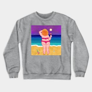 A Toast To The Sunset Crewneck Sweatshirt